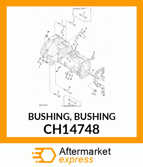 BUSHING, BUSHING CH14748