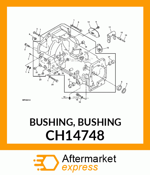 BUSHING, BUSHING CH14748