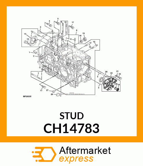 Stud CH14783