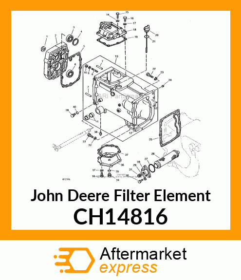 FILTER ELEMENT, ELEMENT,OIL SCREEN CH14816