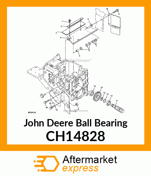 BEARING,BALL CH14828