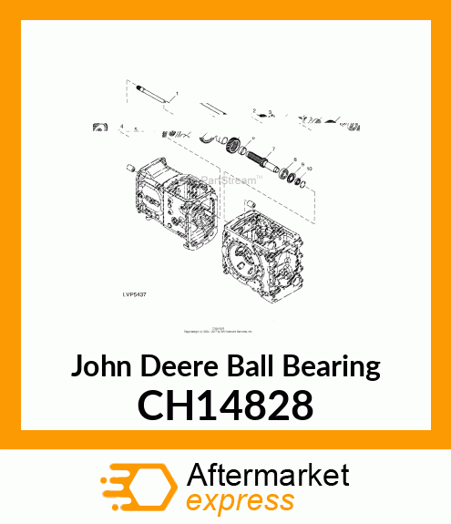 BEARING,BALL CH14828