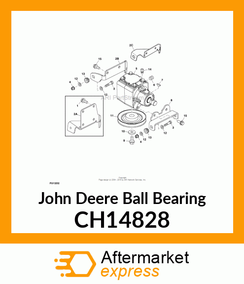 BEARING,BALL CH14828