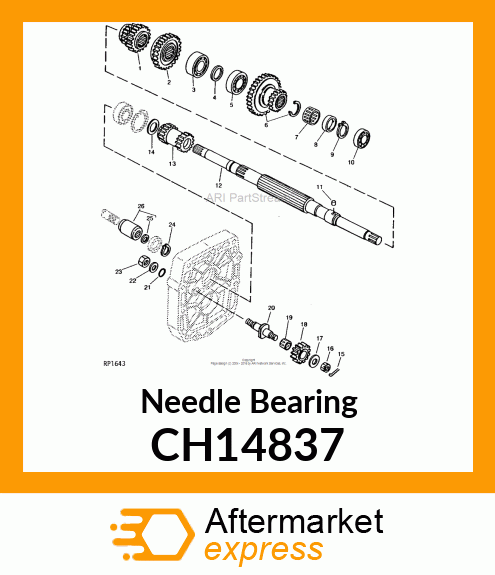 Needle Bearing CH14837