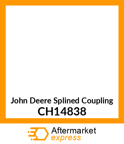Splined Coupling CH14838