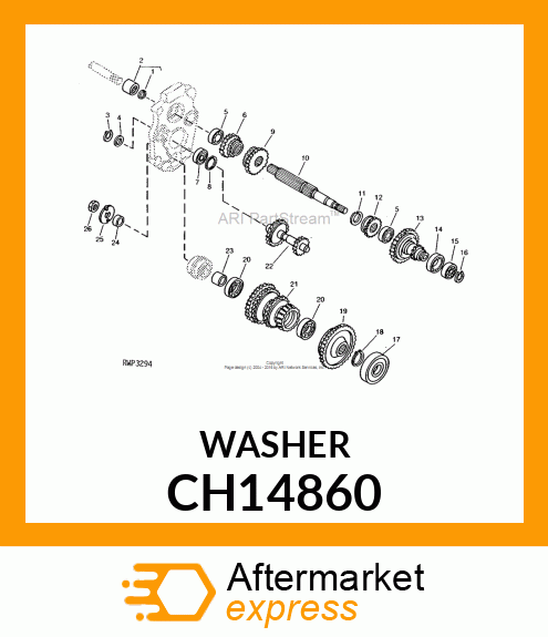 WASHER CH14860