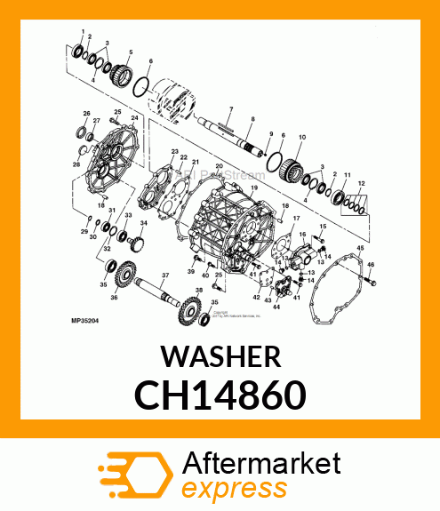 WASHER CH14860