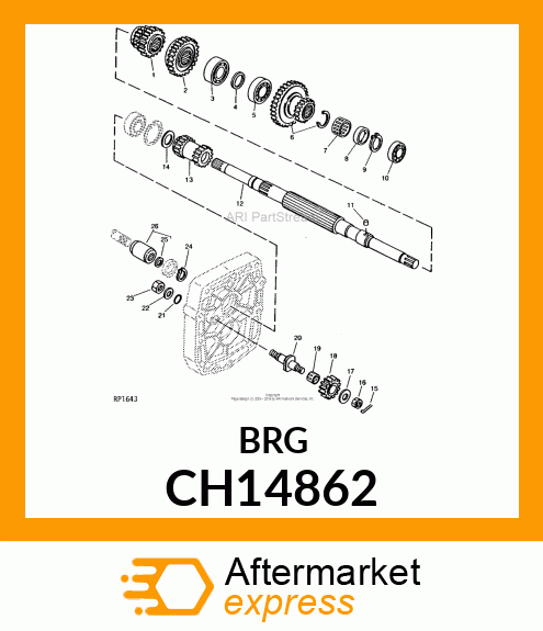 Needle Bearing CH14862