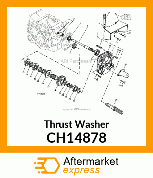 Thrust Washer CH14878