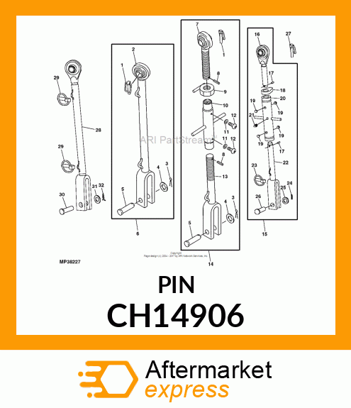 Spring Pin CH14906