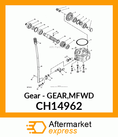 Gear - GEAR,MFWD CH14962