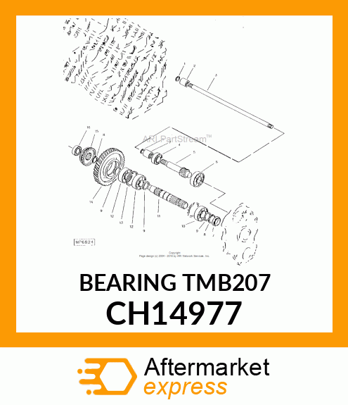 BEARING TMB207 CH14977
