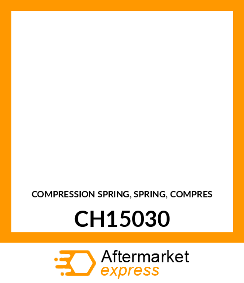 COMPRESSION SPRING, SPRING, COMPRES CH15030