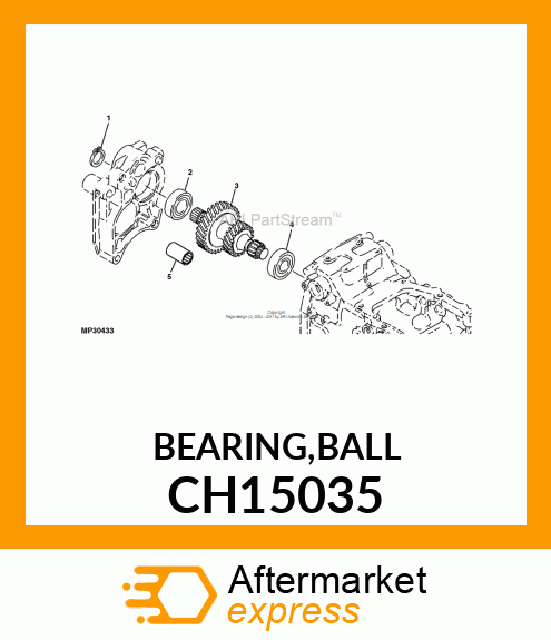 BEARING,BALL CH15035