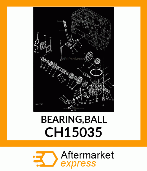 BEARING,BALL CH15035