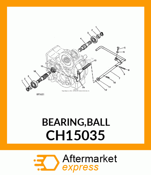 BEARING,BALL CH15035