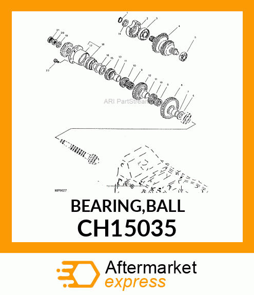 BEARING,BALL CH15035