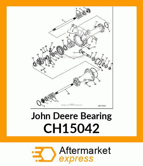 BEARING,BALL CH15042