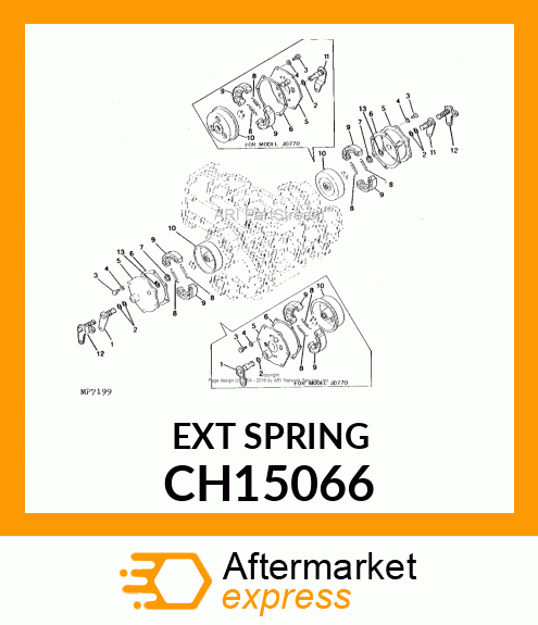 Extension Spring CH15066