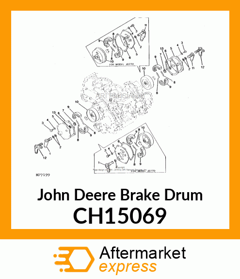 Brake Drum CH15069