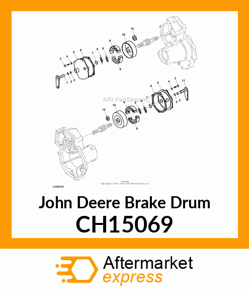 Brake Drum CH15069