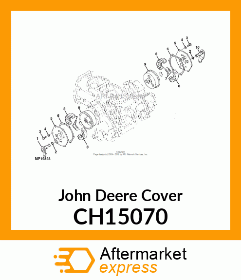 COVER, COVER,BRAKE CASE CH15070