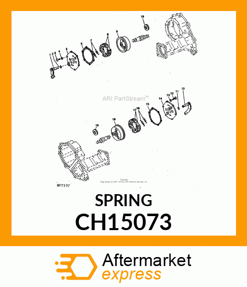 Extension Spring CH15073