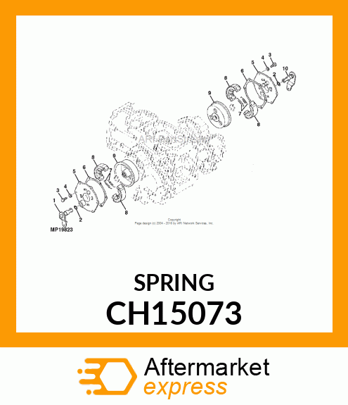 Extension Spring CH15073