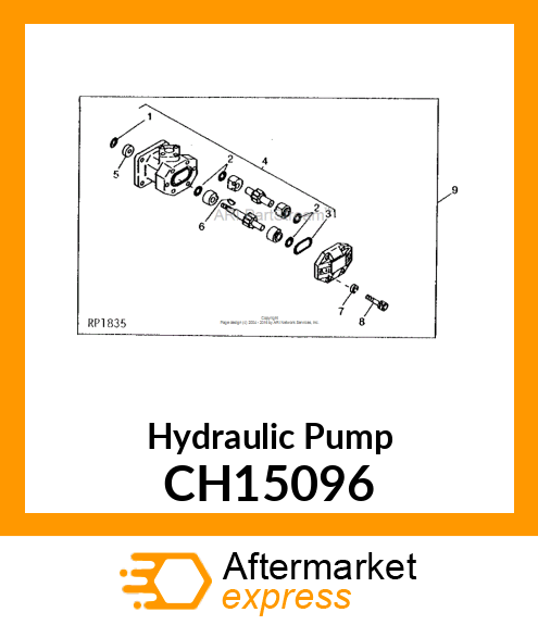 Hydraulic Pump CH15096