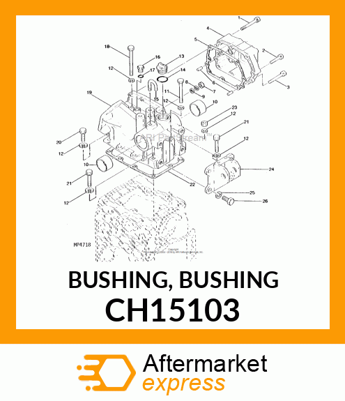 BUSHING, BUSHING CH15103