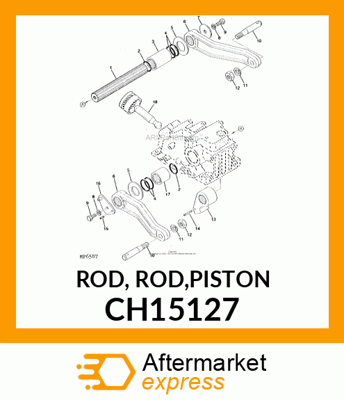 ROD, ROD,PISTON CH15127