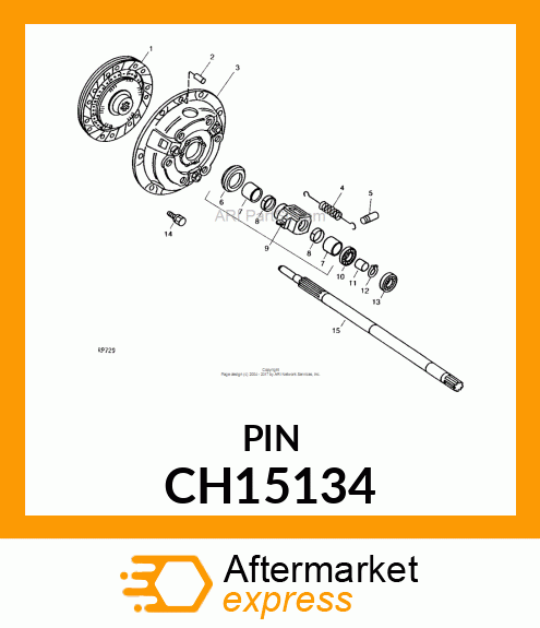 PIN,ROLL CH15134