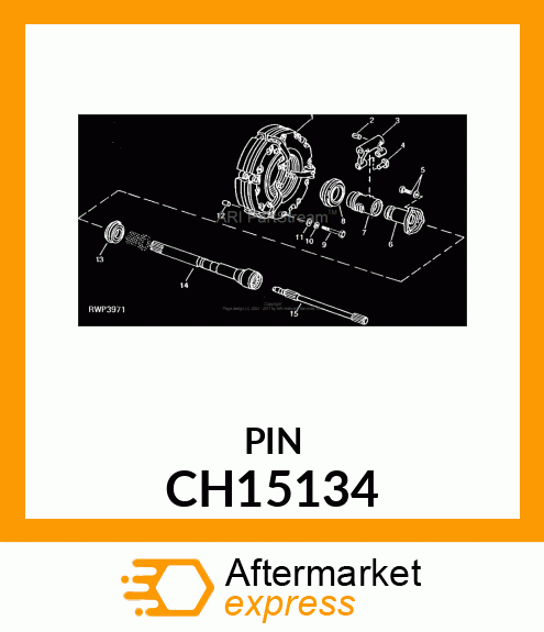 PIN,ROLL CH15134