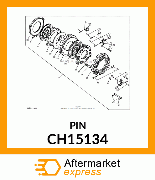 PIN,ROLL CH15134