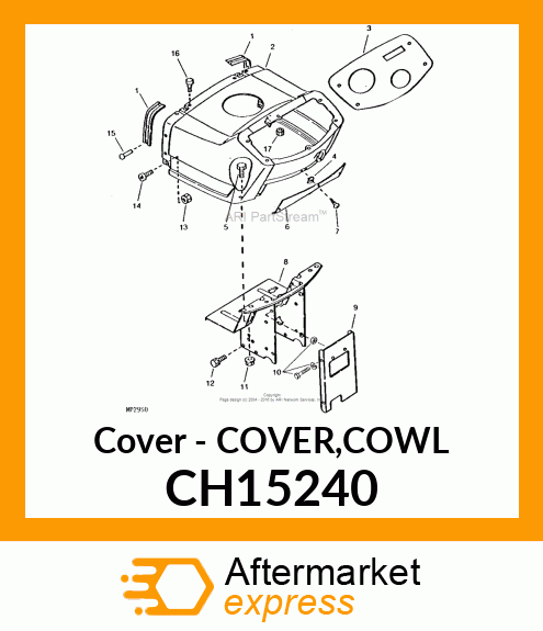 Cover - COVER,COWL CH15240