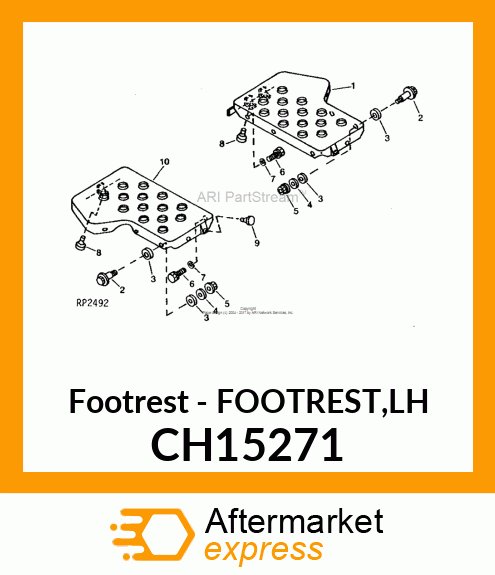 Footrest CH15271