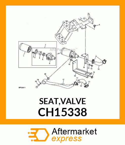 SEAT,VALVE CH15338