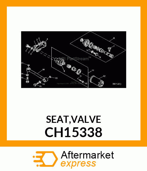 SEAT,VALVE CH15338