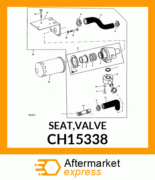 SEAT,VALVE CH15338