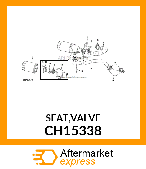 SEAT,VALVE CH15338