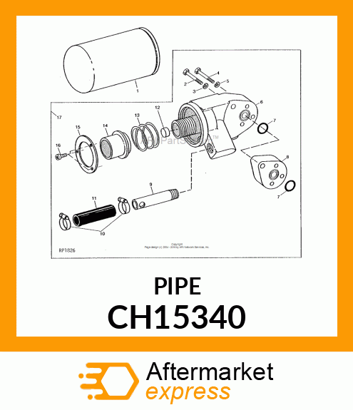 Pipe CH15340