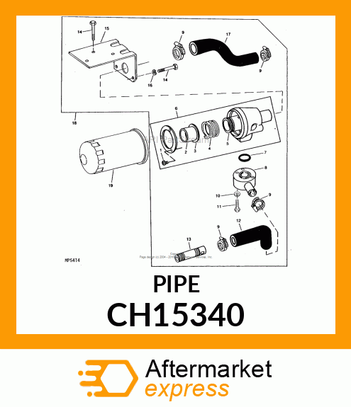 Pipe CH15340