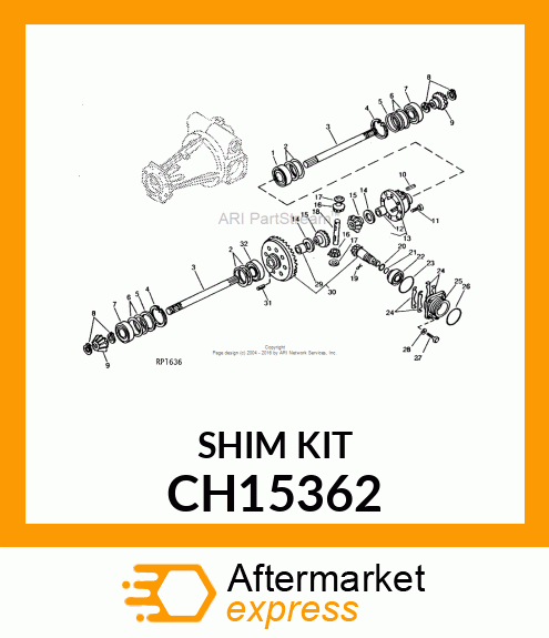 Shim CH15362