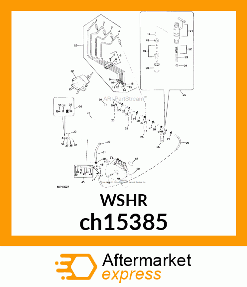 WASHER, WASHER, SEAL ch15385