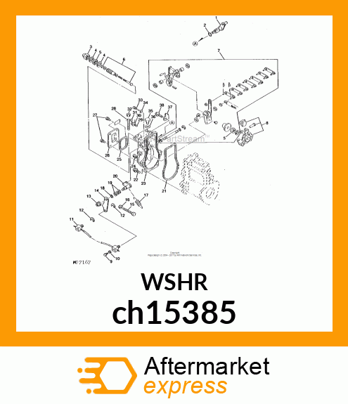 WASHER, WASHER, SEAL ch15385