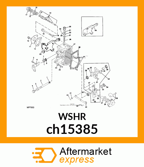 WASHER, WASHER, SEAL ch15385