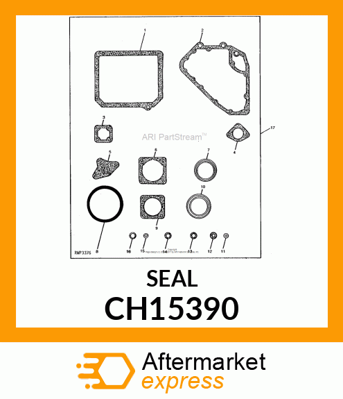 SEAL, OIL, CRANKSHAFT FRONT CH15390