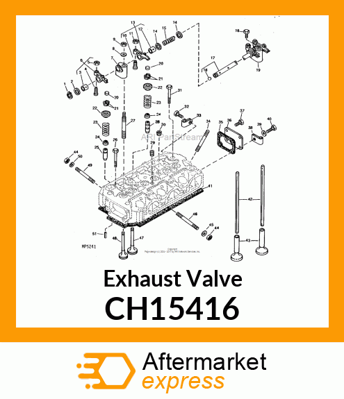 Exhaust Valve CH15416