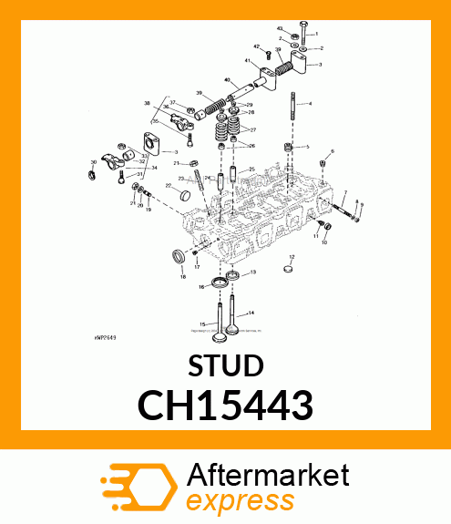 STUD CH15443