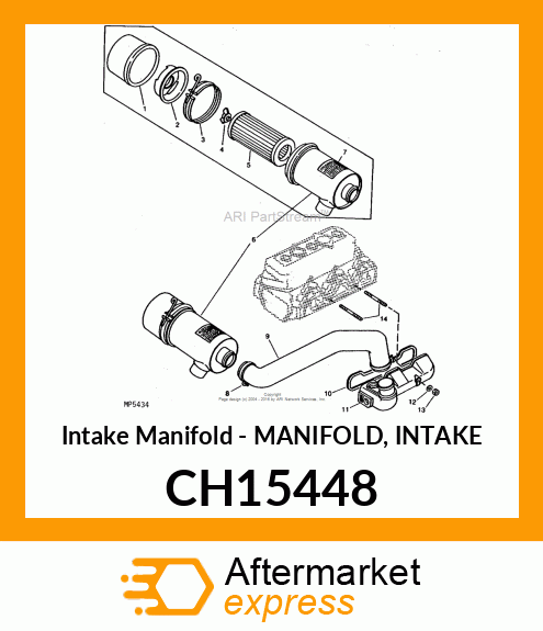 Intake Manifold CH15448
